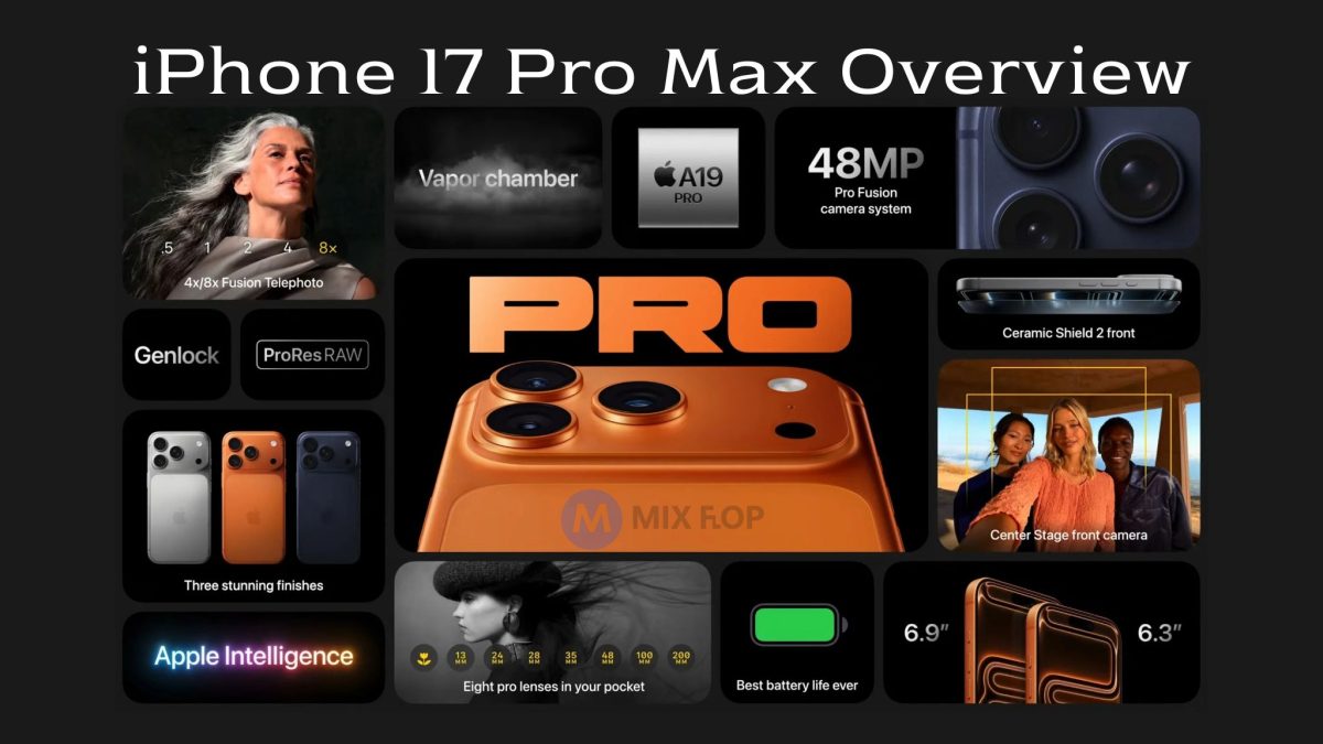 iPhone 17 Pro Max Overview