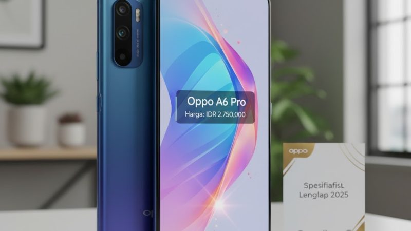 Oppo A6 Pro: Harga Terbaru & Spesifikasi Lengkap 2025