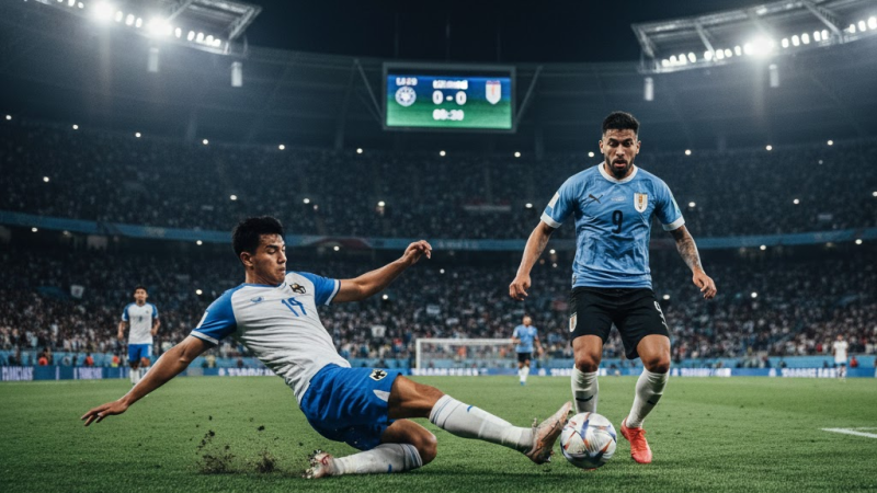 Uzbekistan vs Uruguay: La Celeste Buntu 0-0, Akankah Bangkit?